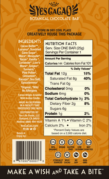 Yes Cacao Ritzfit Variety Pack