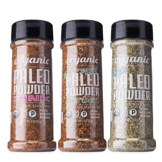 Organic Paleo Powder Spices (3-pack)