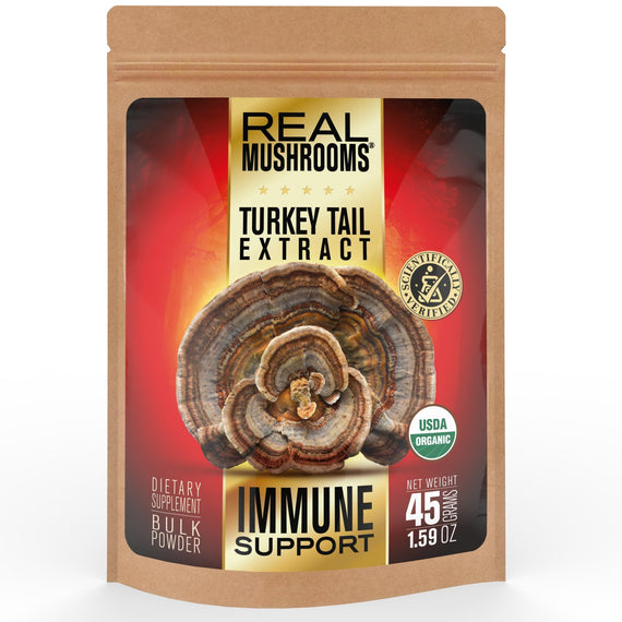 Real Mushroom Extracts - Lion's Mane & Turkey Tail