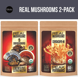 Real Mushroom Extracts - 5 Defenders & Cordyceps