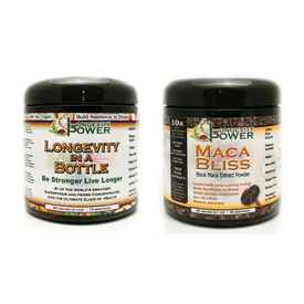 Longevity in a Bottle + Maca Bliss